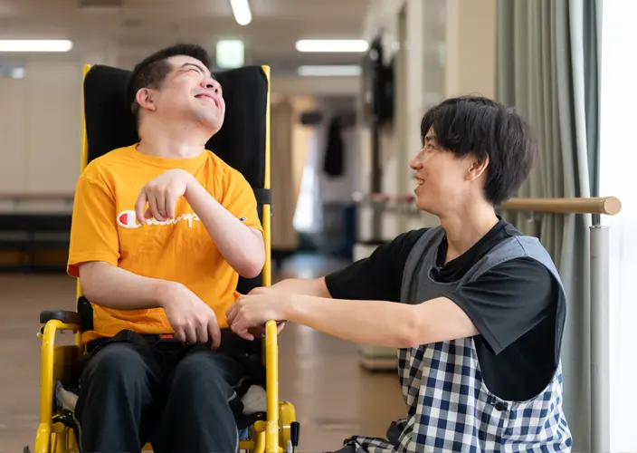 S・Sさんの勤務風景