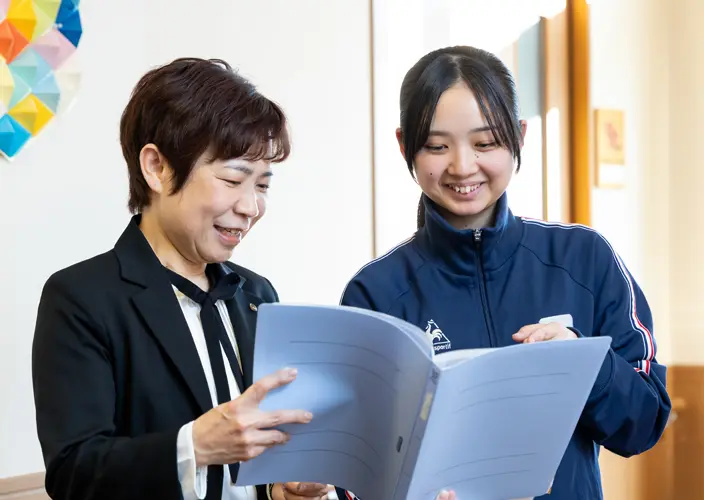 K・Yさんの勤務風景