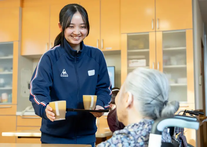 K・Yさんの勤務風景