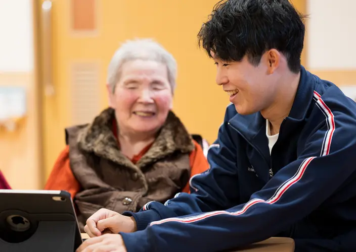 S・Iさんの勤務風景