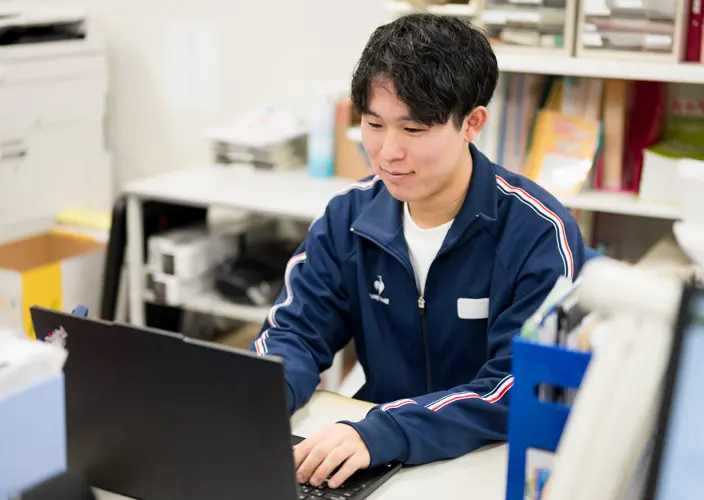 S・Iさんの勤務風景